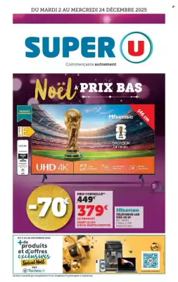 Catalogue Super U (valable jusqu'au 24-12)
