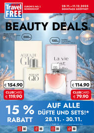 TRAVEL FREE leták Strana 1