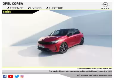 Opel folder Pagina 1