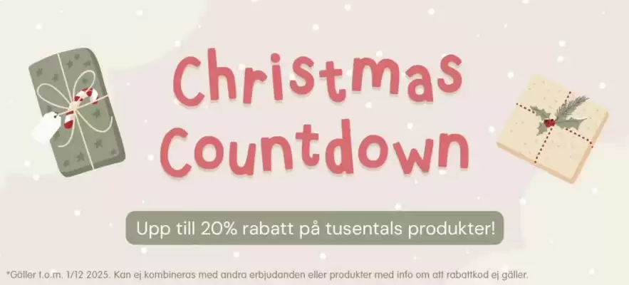 Babyland reklamblad (giltig till och med 3-12)