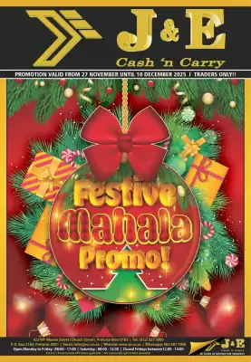 J&E Cash and Carry catalogue (valid until 10-12)