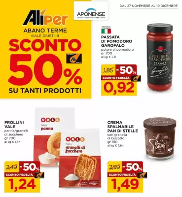 Volantino Alì Supermercati (valido fino al 10-12)