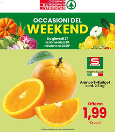 Volantino Interspar | Weekend Pagina 1