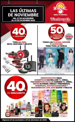 Catálogo Woolworth (válido hasta 1-12)