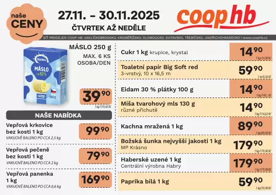 Coop hb leták