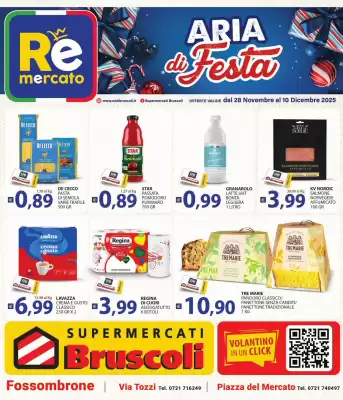 Volantino Supermercati Bruscoli (valido fino al 10-12)