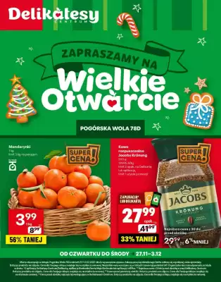 Delikatesy Centrum gazetka (ważność do 3-12)