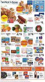 Pick'n Save weekly ad Page 1