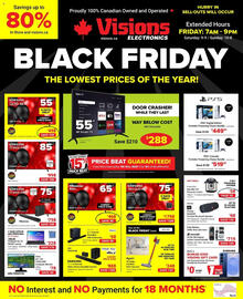 Visions Electronics flyer week 48 Page 1