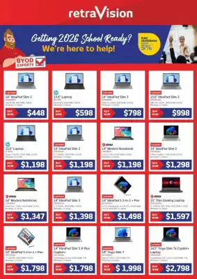 Retravision catalogue (valid until 1-02)