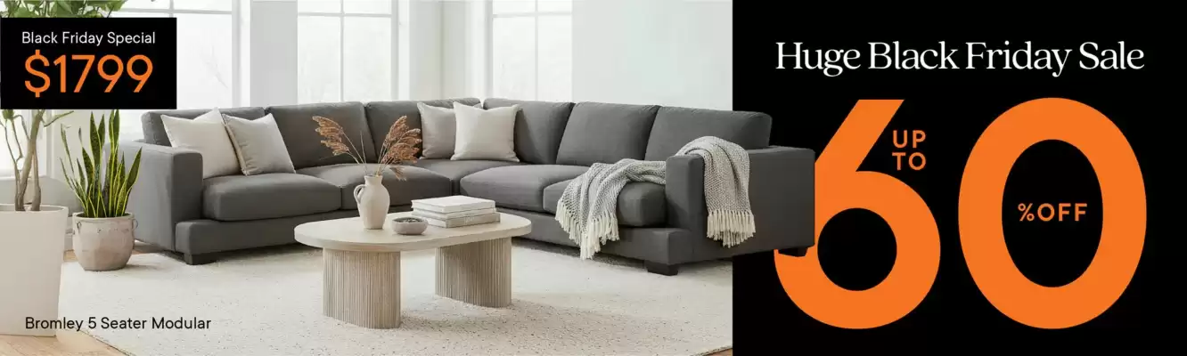 Furniture Bazaar catalogue (valid until 1-12)