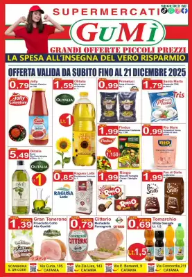 Volantino GuMì Supermercati (valido fino al 21-12)