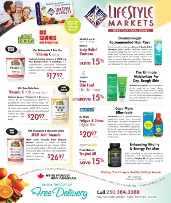 Lifestyle Markets flyer (valid until 3-12)