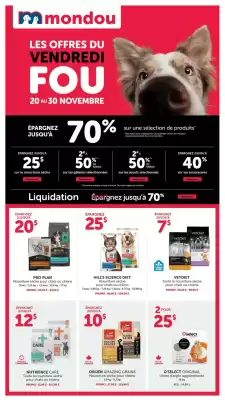 Mondou flyer (valid until 3-12)