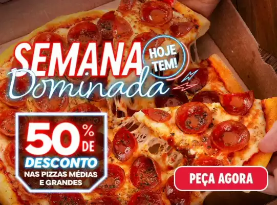 Catálogo Domino's Pizza (válido até 30-11)