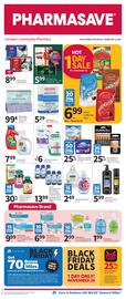 Pharmasave flyer Page 1