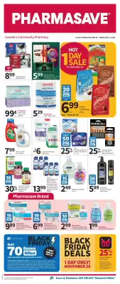 Pharmasave flyer (valid until 11-12)