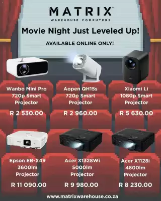 Matrix Warehouse catalogue (valid until 3-12)