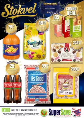 Super Save catalogue (valid until 30-11)
