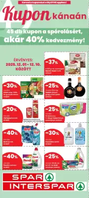 Spar akciós újság (érvényes eddig: 10-12)