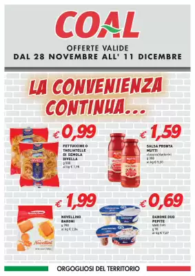Volantino Supermercato Coal (valido fino al 11-12)