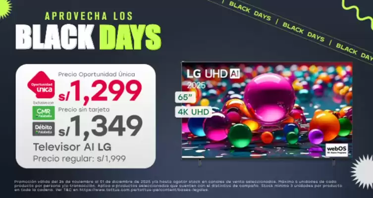 Catálogo Tottus (válido hasta 1-12)