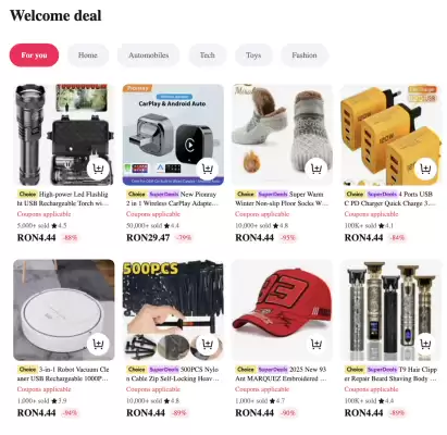 Catalog AliExpress (valid până la 3-12)