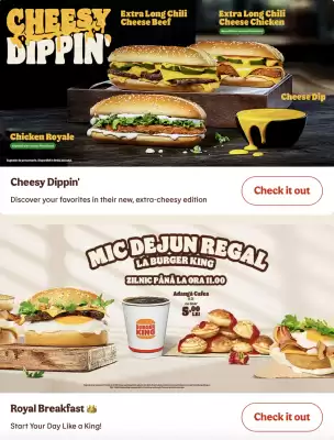 Magazine Burger King (valid până la 9-12)
