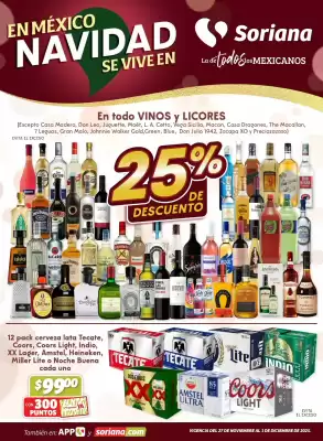 Folleto Soriana Híper (válido hasta 1-12)
