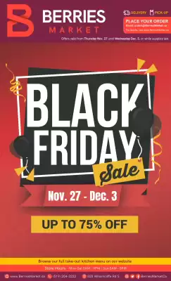 Berries Market flyer (valid until 7-12)