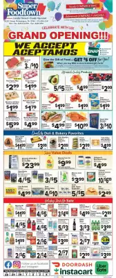 Foodtown supermarkets weekly ad (valid until 4-12)