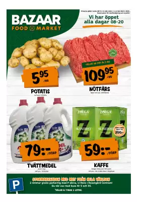 Bazaar Food market reklamblad (giltig till och med 30-11)