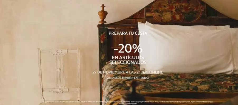 Catálogo ZARA HOME (válido hasta 28-11)