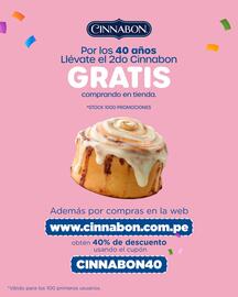 Catálogo Cinnabon Página 1