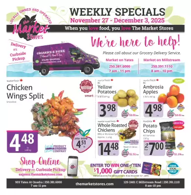 The Market Stores flyer (valid until 3-12)