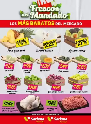 Folleto Soriana Express (válido hasta 27-11)