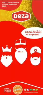 Folleto Supermercados Deza (válido hasta el 15-12)