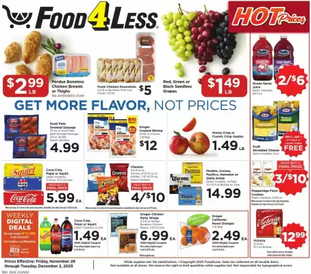 Food 4 Less weekly ad