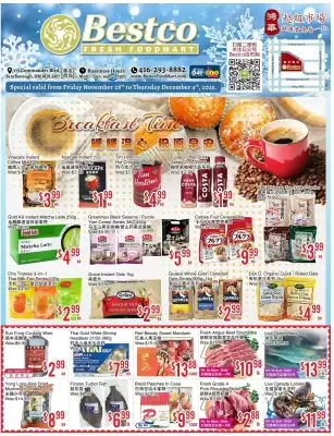 Bestco Food Mart flyer (valid until 4-12)