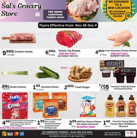Sal's Grocery flyer week 48 Page 1
