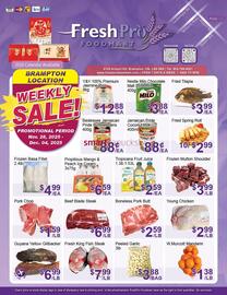 FreshPro Foodmart flyer week 48 Page 1