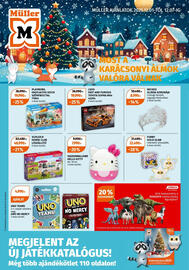 Müller akciós újság hét 49 Oldal 1