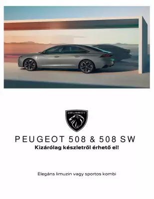 Peugeot akciós újság (érvényes eddig: 31-12)