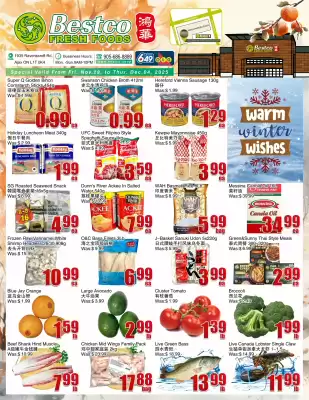 Bestco Food Mart flyer (valid until 4-12)