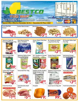 Bestco Food Mart flyer (valid until 4-12)