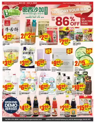Btrust Supermarket flyer (valid until 3-12)