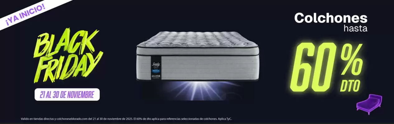 Catálogo Colchones El Dorado (válido hasta 30-11)