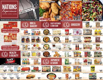 Nations Fresh Foods flyer week 48 Page 1