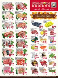 First Choice Supermarket flyer week 48 Page 1