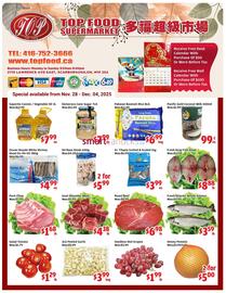Top Food Supermarket flyer week 48 Page 1